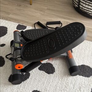 Mini Stepper Exercise Machine with Resistance Bands
